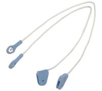 Reliapart Dishwasher Door Hinge Brake Ropes (2 Pack) Compatible for Hygena HJA8640 Blue-Ended 340mm Medium Thread Length 1881050200 Replacement Cords for Balanced Door Action