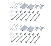 Reliapart Dishwasher Door Mounting Plate Set Compatible for Siemens Extraklasse 00618833 Secure Fitment Hardware Kit for Reliable Panel Alignment (Pack of 2)