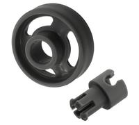 Reliapart Dishwasher Lower Basket Wheel (3 Pack) Compatible for Baumatic BDW13 for Smooth Rack Movement 82621371 Dishwasher Spare