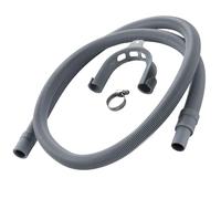 Reliapart Drain Hose Extension Kit for Fisher & Paykel, Hisense, LG, Samsung Washing Machine & Dishwasher with Moulded End, 1.5m Length, 19mm & 22mm Outlet Connection Replacement Drain Pipe Hose