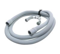Reliapart Drain Outlet Hose & Hook (2.5m Length, 19mm & 22mm Universal Fitting) Compatible for Whirlpool, Hotpoint, Indesit Washing Machines and Washer/Dryers.