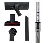 Reliapart Extension Rod And Tool Kit (32mm) Compatible for Henry Hoover Hetty James George Harry Charles Plastic Extension Rod Brush Set Cleaning Accessories