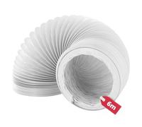 Reliapart EXTRA LONG Universal Tumble Dryer Vent Hose 4inch x 6 Metre Long Exhaust Pipe Such as Indesit Beko etc Tumble Dryers
