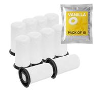 Reliapart Filter Pods & Vanilla Freshener Pods Kit (10 Filter Pods + 10 Vanilla Pods) for Numatic Henry Quick NQ100 HET100 Models Multi-Layer Filtration & Scented Vacuum Accessories 915269