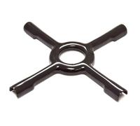 Reliapart Gas Hob Pan Stand Enamelled Steel Reducer Support Trivet 14-GS-42 for Small Saucepans/Coffee Moka Pots (130mm) Compatible with Samsung, Hisense, Haier