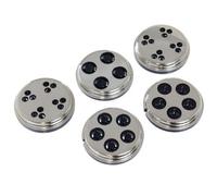 Reliapart Genuine Bosch Pasta Attachment Discs For Mum9 Meat Mincer 17000967 (Set Of 5)