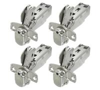 Reliapart Genuine Hettich Cabinet Hinge Sensys 8657I (4 Hinges) Wide Angle Concealed Universal Doors Nickel Plated Steel 165 Degree Zero Protrusion Silent System 9099540 Kitchen Cupboard Door Hinge