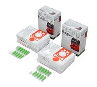 Reliapart GENUINE Numatic Henry Hetty Hepa-Flo SMS Dust (10 Bags + 10 Freshener Sticks) NVM-1CH for Henry Hetty James NRV200 NVR225 RSV200 Series 604015 Dust Vacuum (20 Bags + 20 Fresheners)