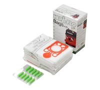 Reliapart GENUINE Numatic Henry Hetty Hepa-Flo SMS Dust Bags (10 Bags + 10 Freshener Sticks) NVM-1CH for Henry Hetty James NRV200 NVR225 RSV200 Series 604015 Dust Vacuum Cleaner Bags