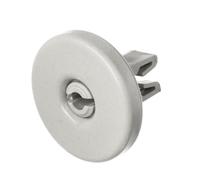 Reliapart Lower Dishwasher Basket Wheel With Clip Compatible for Zanussi DA6141, DE1041, DE6442, DE6654, ZDI6744 Grey Replacement 50286964007 Dishwasher Rack Runner Wheel