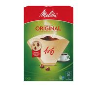 Reliapart Melitta 1X6 Brown Coffee Filter Papers (Pack Of 40, 6626815)