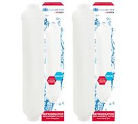 Reliapart Pack of 2 External Inline Refrigerator Water Filters for Samsung (DA29-10105J HAFEX/EXP, DA2910105J, WSF-100, EF-9603)