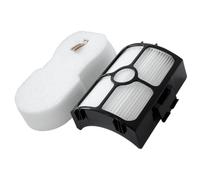 Reliapart Replacement Foam And HEPA Filter Kit for Shark Stratos UltraLight DuoClean PowerFins HZ3000 HZ3000UK HZ3000UKT High Filtration Washable Set XHFHZ3000EUKT XFHZ3000EUKT Vacuum Filter Upgrade