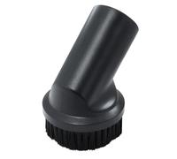 Reliapart Round Dusting Brush Tool Compatible for 38mm Vacuum Cleaner Connections Universal External Fit Black Plastic SPPV43052 Vacuum Accessory Attachment