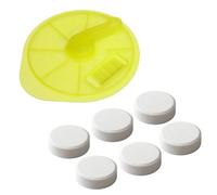 Reliapart Service T-Disc and Descaling Tablets Combo (2 Pack) Compatible for Bosch Tassimo TAS2000 Series Coffee Machines Limescale Removal and Cleaning 00576836 Coffee Maker Maintenance Kit