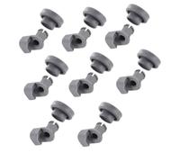 Reliapart Small Upper Basket Wheel (8 Pack) Compatible for Bosch SMI SMS SMV Series Dishwashers Classic Older Style Fit 00424717 Dishwasher Basket Roller Replacement