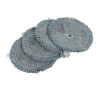 Reliapart Spinning Microfibre Floor Cleaning Pads Compatible for Bosch Unlimited 7 ProHygienic Aqua BBS71B BBS71H BCS712 BCS72H BHZUPAD1 17008155 Machine Washable Reusable Mop Accessories