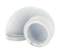 Reliapart Universal Flexible PVC Vent Hose 4"/102mm x 6m Compatible for Whirlpool Hotpoint Indesit Tumble Dryers Durable Plastic Ducting for Efficient Moisture Extraction