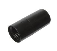 Reliapart Universal Vacuum Hose Step Connector (32mm x 38mm) Compatible for 32mm Hoses Black Plastic Spiral Fitting Reducer Coupler Adaptor Versatile Cleaning Attachment