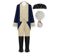 ReliBeauty George Washington Costume Adult,XL
