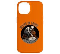 Relic labor construction worker dog HVAC steel builder death Case for iPhone 14