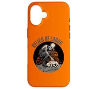 Relic labor construction worker dog HVAC steel builder death Case for iPhone 16