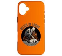 Relic labor construction worker dog HVAC steel builder death Case for iPhone 16 Plus