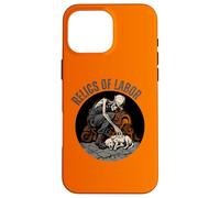Relic labor construction worker dog HVAC steel builder death Case for iPhone 16 Pro Max