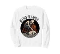 Relic labor construction worker dog HVAC steel builder death Sweatshirt
