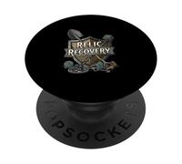 Relic Recovery Metal Detecting Treasure Hunter PopSockets Adhesive PopGrip