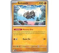 Relicanth 084/162 Rare Pokemon Card | Temporal Forces Set | Scarlet & Violet Series | Titan Authenticated
