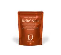 Relief Bath Salts for Muscle & Joint Recovery - Epsom Salts with Hemp, Arnica, Eucalyptus and Frankincense Essential Oils by WholyMe - 1 kg - Perfect for post Work-Out Relaxation