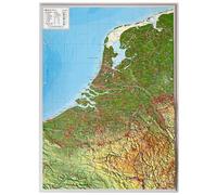 Relief Belelux klein 1:400.000