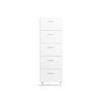 Relief Relief high dresser with base 41x115 cm white