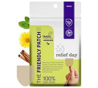 Relief Day Patch - Arnica, White Willow Bark, Saffron & Peppermint for Soreness and discomfort for Women and Men