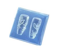 Relief Elastomer Unguis Art Seal Cast Calm Pattern Flexible Format for Craft Undertakings and Plan Addons Permanent Art Craft Cast