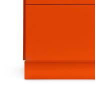 Relief Plinth for Chest of Drawers W123cm orange String Furniture - 7350038276636