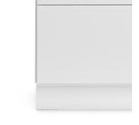 Relief Plinth for Chest of Drawers W82cm white String Furniture - 7350038276995