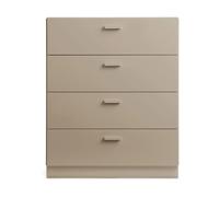 Relief Relief dresser wide with base 82x92.2 cm beige