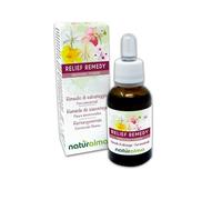 Relief Remedy Naturalma Flower Remedies - Drops 30 ml - Alcohol-Free Liquid Extract - Flower essences - Vegan and Without Alcohol