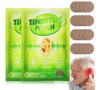 Relief Tinnitus Ear Patch, Wieat Herbal Ringing Ear Care Relief Patches, Ear Infection Treatment Plaster Health Care for Hearing Loss and Ear Pain Relief, Soothing Ear Pain, Itchiness(2 Pack, 24Pcs)