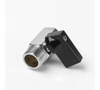 Relief Valves REDUCING Valve Brass 1pcs Mini Brass Ball Valve 1/2, 1/4", 1/8",3/8" Male to Female Air Compressor Valves(1/4",F-F)