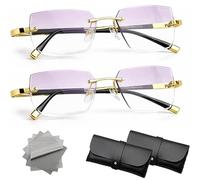 Relieflogix Glasses, Relieflogix - The Glasses That Change Everything, Auto Focus Glasses, Automatic Zoom Reading Eyeglasses Anti Blue Light, For Men/Women (2 PCS)