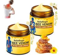 Relieflogix, Relieflogix Bee Venom-Infused Relief For Bones & Joints, Extra Strength Daily Comfort Support For Joints & Muscles, For Neck, Back, Knees (2PCS)
