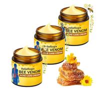 Relieflogix, Relieflogix Bee Venom-Infused Relief For Bones & Joints, Fast-Acting Joint Care Gel, Natural Botanical Formula for Relaxing Muscle & Joint Care (3PCS)