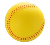 Relieve Stress Soft Solid Baseball Indoor Outdoor Practice Training Base Ball Childen PU Softball Toys Squeeze Solid Standard Pu Toy Training Baseballs for Hitting for Kids for Throwing for Pitching