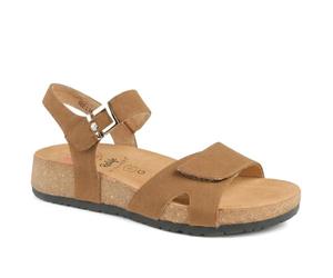 Relife By Pavers Womens Buckle & Adjustable Fasten Sandals Tan