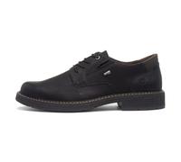 Relife John Mens Black Lace Up Wide Fit Shoe - Size 10.5 - Black