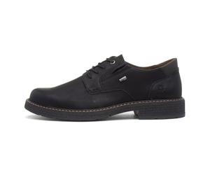 Relife John Mens Black Lace Up Wide Fit Shoe - Size 10 - Black