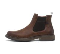Relife Peru Mens Cognac Wide Fit Chelsea Boot - Size 8 - Brown